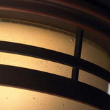 Luminance kathy ireland HOME Amhurst LED Ceiling Fan, 54 Inch Dimmable Lighting with 4-Speed Wall Control | Indoor Metal Fixture with 5 Reversible Wood Blades, Venetian Bronze Luminance