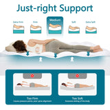 CHOKIT Full Mattress Topper, Extra Thick Pillow Top Mattress Pad for Back Pain Relief, Cooling Bed Topper Mattress Cover with 8-21 Inch Deep Pocket CHOKIT