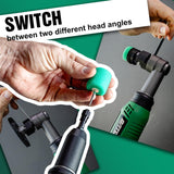 BATOCA S6 Mini Polisher Cordless Polisher for Car Detailing, 2x2.0Ah Batteries, 0mm Rotary Buffer, 3mm and 12mm Dual Action Polisher 1-3 Inch, 2 Different Speeds Heads Systems, 4.2k-21k or 1-5k RPM BATOCA