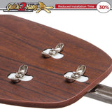 Honeywell Ceiling Fans Glen Alden, 52 inch Classic Flush Mount Indoor Ceiling Fan with No Light, Pull Chain, Quick-2-Hang Dual Finish Blades, Reversible Motor - 50516-01 (Oil Rubbed Bronze) Honeywell Ceiling Fans