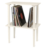 Victrola Innovative Technology Record Stand Turntable White (VA-30-WHT) Victrola