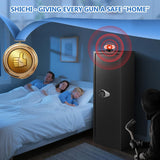 10-14 Gun Cabinet, Large Gun Safe for Rifles and Pistols, Gun Cabinet with Adjustable Shelves and Locking Built-in Cabinet,Shotgun Safe,Long Gun Safe with Dual Alarm & Mute Mode SHICHI