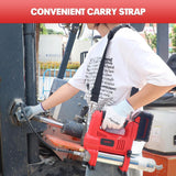 Mellif Power Grease Gun Compatible with Milwaukee 18V Battery (Tool ONLY), 10,000 PSI, Brushless Motor, 5 Variable Speed, 14 OZ Capacity, 30" Hose, Built-in LED, Safety Lock, Low-Voltage Protection Mellif