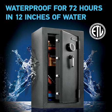 SentrySafe Fireproof and Waterproof XX-Large Steel Floor Safe with Digital Keypad Lock, DOJ-Certified Large Gun Safe for Home, 4.71 Cubic Feet, EF4738E SentrySafe