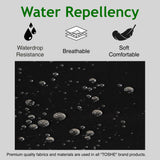 TOSHE Kitchen Apron Waterdrop Resistant Cotton Apron with adjustable Aprons for Women with Pockets 10 Color option Cooking White Apron(White) TOSHE