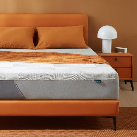 Z-hom Gel Memory Foam Mattress King,10 Inch Upgrade Hybrid Mattress,Pocket Spring Hybrid in a Box for Strong Edge Support & Pressure Relief, Non-Fiberglass Z-hom