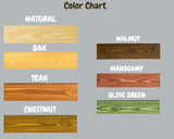 Furpinea Handmade 3-Tier Natural Wood Montessori Wall-Mounted Kids Bookshelf Furpinea