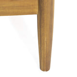 Christopher Knight Home Felix Outdoor Acacia Wood Loveseat Set with Coffee Table, Teak Finish, Beige Christopher Knight Home