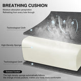 GTRACING Gaming Chair with Footrest, Fabric Breathable Big and Tall Ergonomic Computer Chair 350 lbs with Adjustable Lumbar Support and Recliner, High Back Game Chair for Office Gaming, Darkgray GTRACING