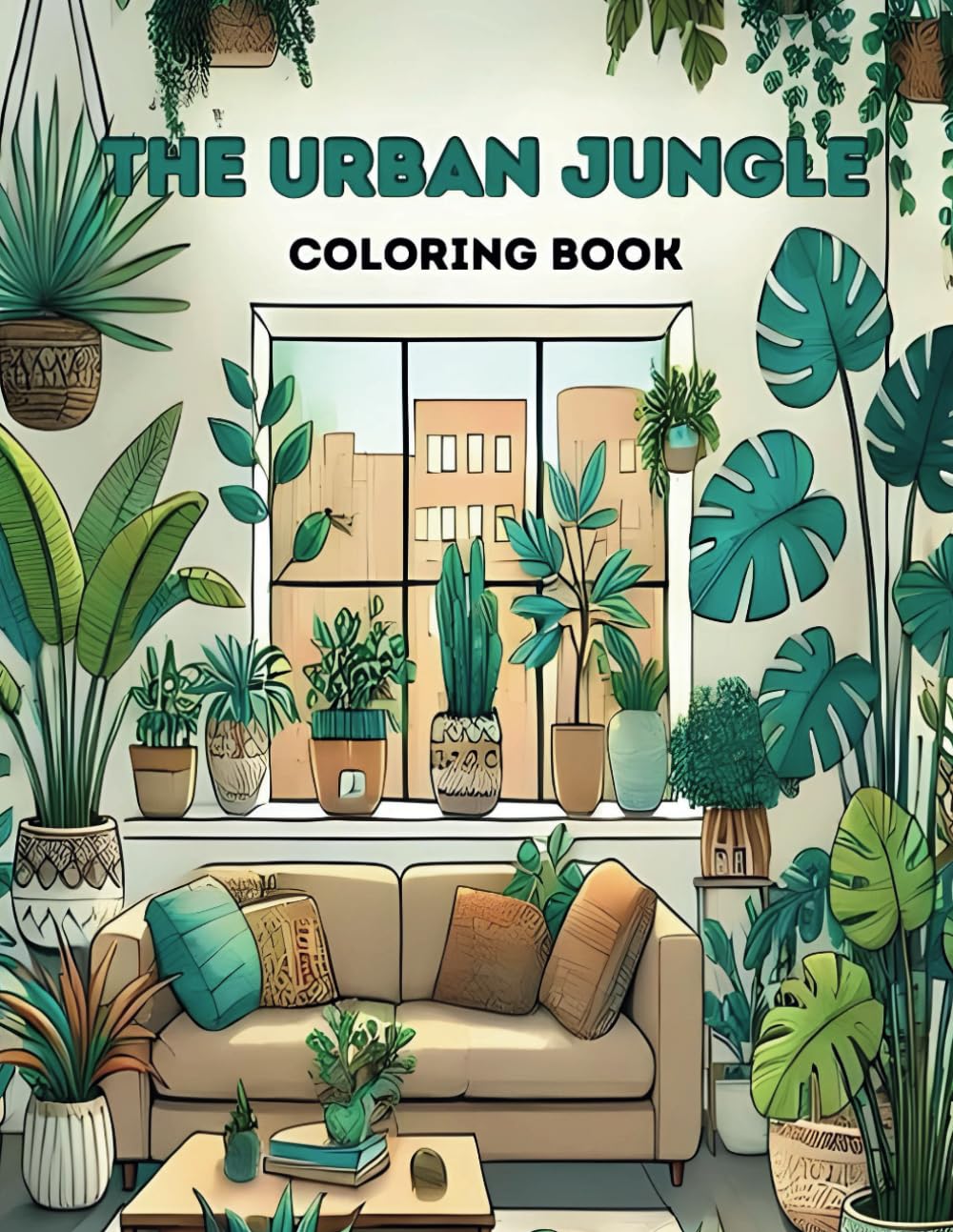 The Urban Jungle: Coloring Book WoodArtSupply
