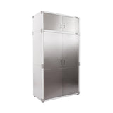 UltraHD® 2-Piece Mega Storage Cabinet Set, White Seville Classics