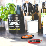 Digital Thermometer Food Meat Candy Water Immediate Read Thermometer for Kitchen Cooking(12 Pcs) Weewooday