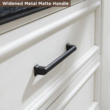 ACCOHOHO Farmhouse 8 Drawers Dresser Chests for Bedroom,52" Wide Wood Rustic Chest of Drawers with Metal Handle,Natural Texture,Drawer Organizer for Bedroom,Living Room,Hallway and Entryway,White ACCOHOHO