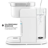 Keurig K-Iced Coffee Maker, Single Serve K-Cup Pod Iced Coffee Maker, With Hot and Cold Coffee Capabilities, Brews Any K-Cup Pod, White Keurig