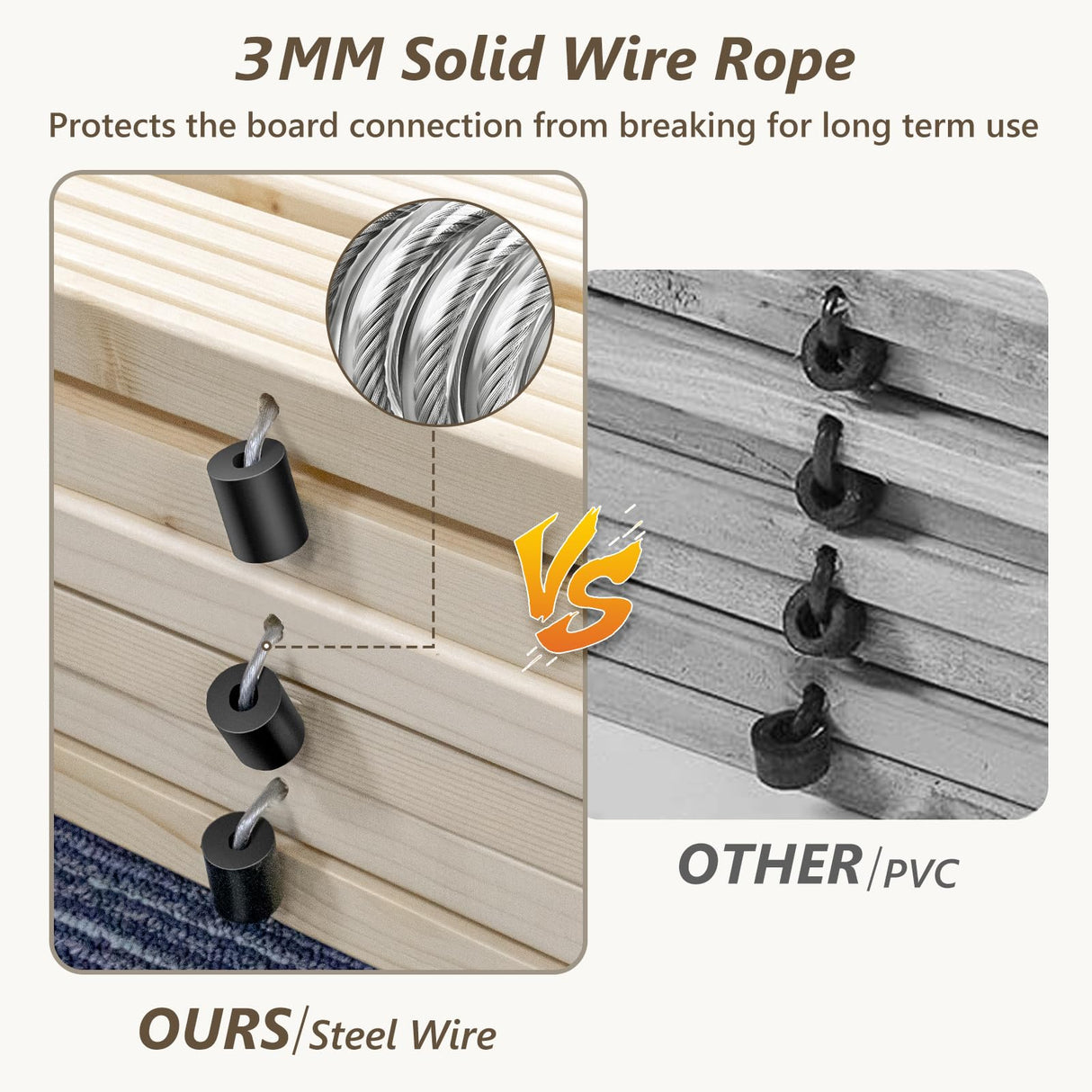 APRILSOUL 12FT Wooden Garden Pathway, Outdoor Roll Out Walkway Path for Patio,Lawn,Backyard,Beach,Wedding APRILSOUL