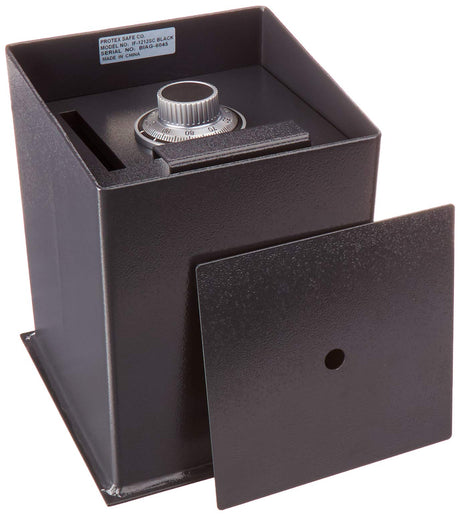 Protex IF-1212SC II Floor Safe,under ground safe, LaGard group II combination lock, Sturdy steel cover,Drill resistant carburized hard plate, Powder coat finish Protex Safe Co.