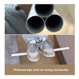 AIKASY Premium Canopy Bed Frame Post for Twin Size Beds, Enhanced Metal Poles, Four Corner Bed Brackets, Ideal for Metal and Wood Bed Frames, Bedroom Decor Upgrade （White, Twin） AIKASY