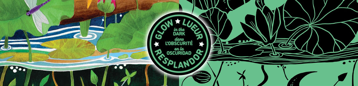 Ceaco - Glow in The Dark - The Garden of Earthly Delights - 750 Piece Jigsaw Puzzle Ceaco