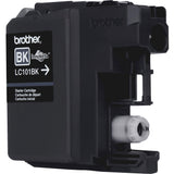 Brother Genuine Standard Yield Black Ink Cartridge, LC101BK, Replacement Black Ink, Page Yield Upto 300 Pages, LC101 Brother