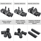 AM ARROWMAX Precision Double-Ended Mini Bench Vise - Crafted From Aerospace-grade Aluminum Alloy And Precision CNC Machined, Enhance Precision and Stability for Crafts, Jewelry Making AM ARROWMAX