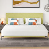 PayLessHere 10 Inch King Gel Memory Foam Mattress Fiberglass Free/CertiPUR-US Certified/Bed-in-a-Box/Cool Sleep & Comfy Support PayLessHere