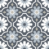 FloorPops FP2944 Sevilla Peel & Stick Floor Tiles, Multicolor FloorPops