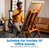 Drafting Chair - Tall Standing Office Desk Chair with Adjustable Foot Ring, Chair with Ergonomic Lumbar Support, Adjustable Height, Breathable Mesh OLIXIS