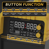 TOOLIOM MIG/TIG/CUT/Stick Welder 5 in 1 Multiprocess Welding Machine 110/220V Dual Voltage Aluminum Welding Machine Spool Gun Compatible TOOLIOM