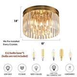Blinghy Flush Mount Ceiling Light, Crystal Ceiling Light, Modern Crystal Chandelier Ceiling Chandelier. Suitable for Living Room, Bedroom, Dining Room Island, Gallery Entrance. Blinghy