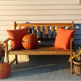 Acacia Wood Outdoor Bench - 705Lbs Capacity for Patio, Porch, and Garden BSTOPHKL