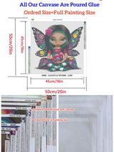 Sunature Diamond Painting Art 5D Full Square Round Drills Unicorn Diamond Painting Kits 50x70cm(19.7"X27.6") (Full Round Drill,50x70cm(19.7"X27.6")) SunatureDPArt