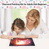 Jethami Diamond Painting Kits for Adults,Jesus Religious Christ Cross Diamond Art Kits for Adults Beginners 14x18 in Jethami