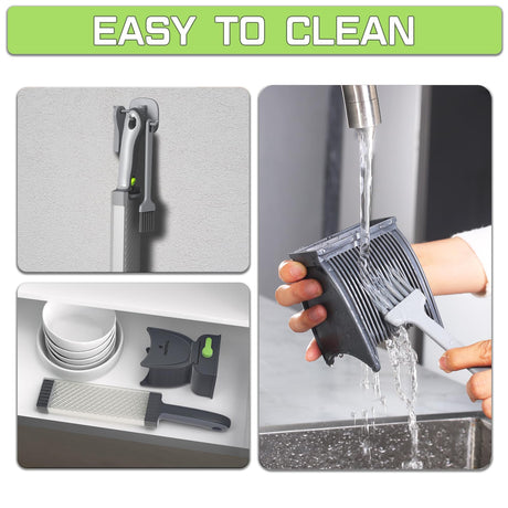 ONCE FOR ALL Fresh Meat Slicer Cleaver Kitchen Knife Set For Meat Slicing Shredding, Manual Meat Cutter Food Slicer For Beef Pork Mutton For Home Cooking BBQ Hot Pot ONCE FOR ALL