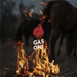 GasOne 23 in Outdoor– Wood Burning Fire Pit – Durable Alloy Steel Fire Pits for Outside – Small Fire Pit for Backyard, Porch, Deck, Camping, BBQ Gas One