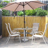 Backyard X-Scapes Natural Bamboo Fencing 6 feet High Outdoor Decorative Rolled Fence Panel 6 ft H x 4 Ft L x 1 in D Backyard X-Scapes