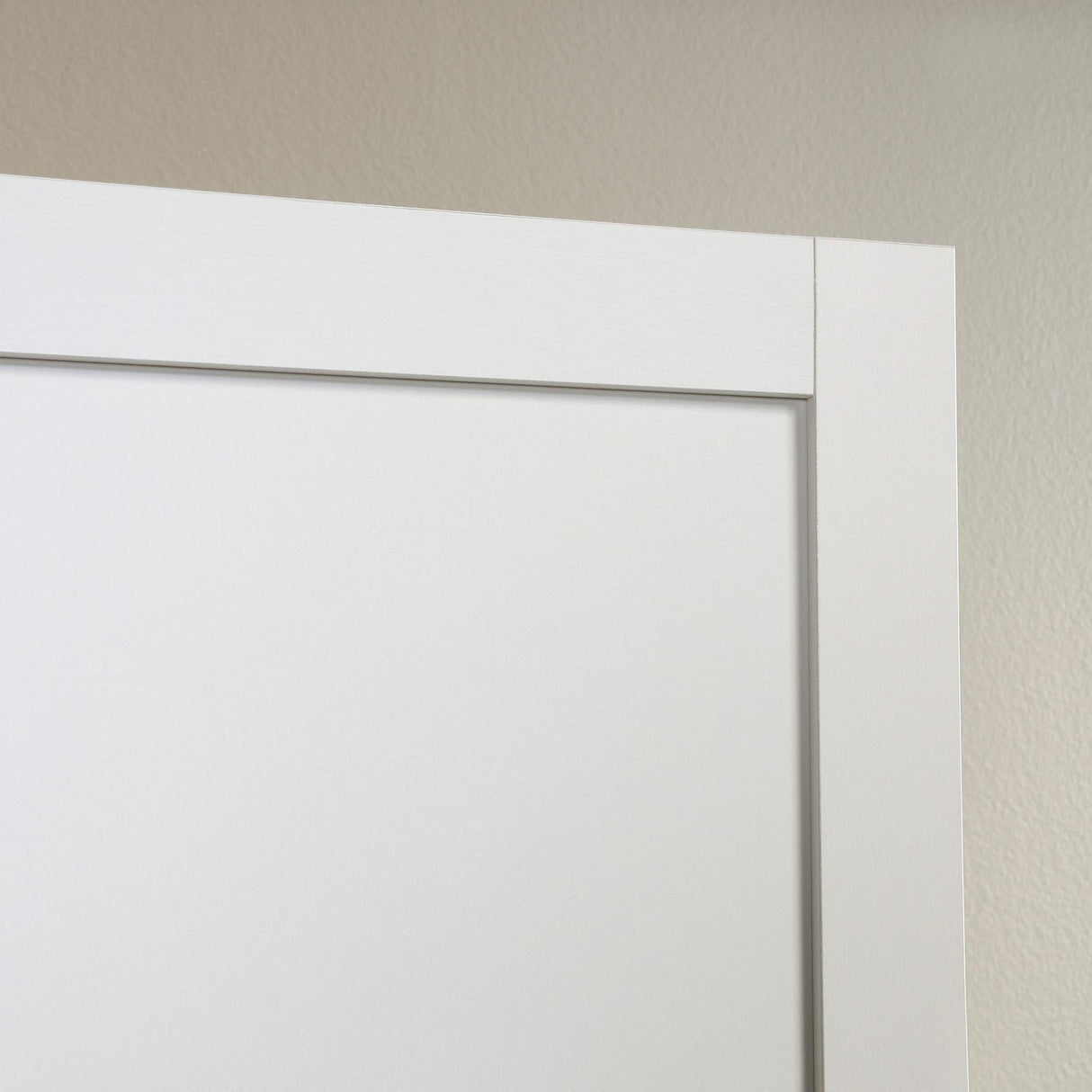 Sauder Select Multipurpose Bedroom Armoire Wardrobe Closet Pantry Storage Cabinet with Storage Drawers and Hanging Rail, in Soft White finish Sauder