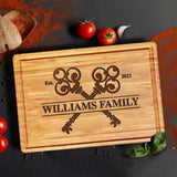 Personalized Cutting Board Housewarming Gifts, Custom Engraved New Home Gift Ideas, Realtor Closing Gifts for First Time Home Buyers, New Neighbor Home Sweet Home Gift GIFTS TO ENGRAVE