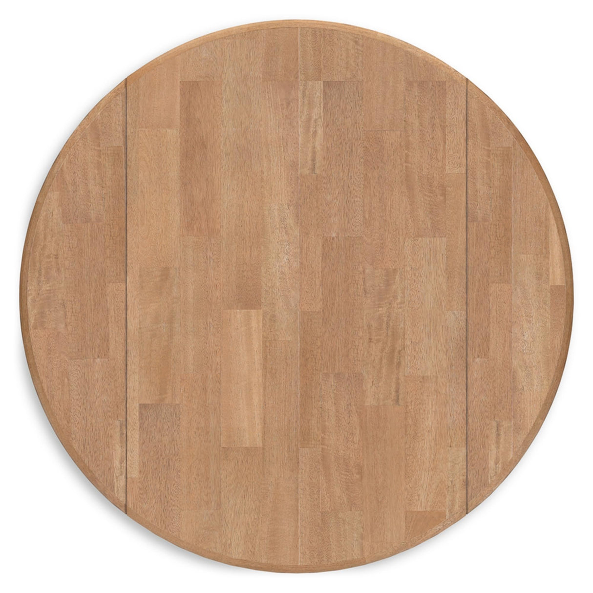 Signature Design by Ashley Gesthaven Farmhouse Dining Drop Leaf Table with 4 Legs, Light Brown & White Signature Design by Ashley