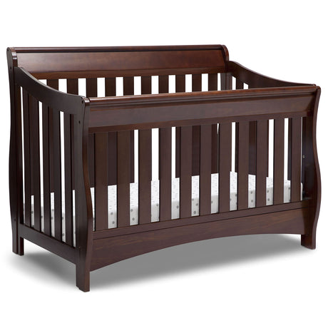 Delta Children Bentley S Series 4-in-1 Convertible Baby Crib, Chocolate Delta Children