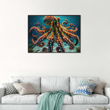 Rocorose Octopus Puzzles for Adults 1000 Pieces, Deep Blue Sea Ocean Exploration Theme Jigsaw Puzzle, Nature Marine Artwork Challenging Family Activity Puzzle Game Rocorose
