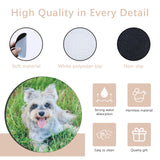 50 PCS Sublimation Coasters Blanks Bulk, 4x4 Inch Round Blank Cup Mat Rubber for Sublimation Transfer Heat Press Printing DIY Crafts ORJ