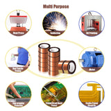 MEBMIK 12 Rolls 20mm x16m(52FT) Heat Tape High Temperature Heat Resistant Tape Heat Transfer Tape for Heat Sublimation Press Vinyl,No Residue MEBMIK