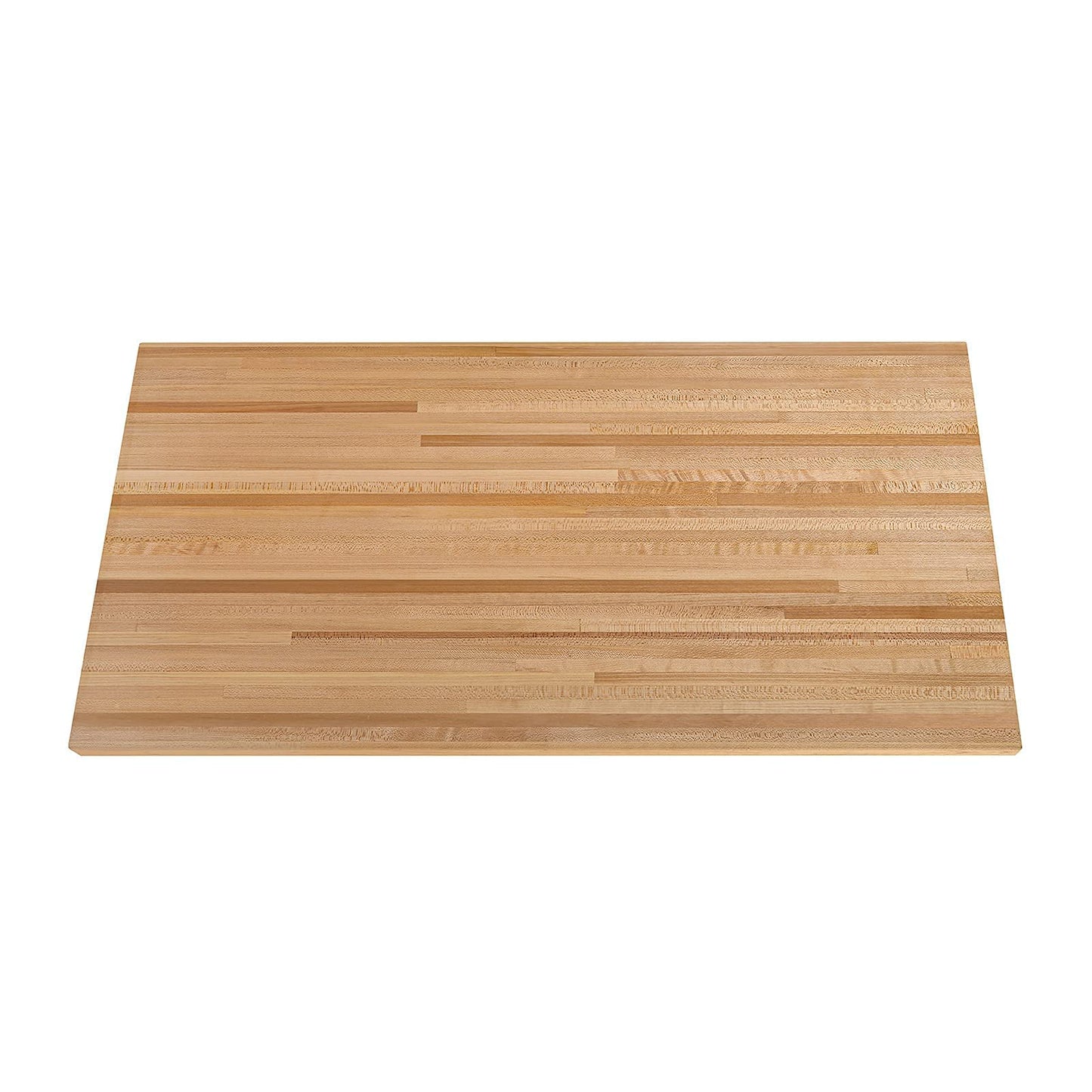 CONSDAN Butcher Block Counter Top, USA Grown Hard Maple Solid Hardwood Countertop, Washer/Laundry/Kitchen Countertop, Table Top, Polished, - WoodArtSupply