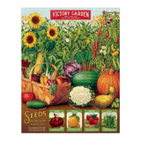 Cavallini Vintage Victory Garden Vegetable Garden Jigsaw Puzzle (1000-Piece) Cavallini