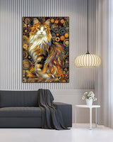 Animal Cat Diamond Art Kits for Adults, Easy Crafts 5D Diamond Painting Dot Kit for Adult Beginners, Animals Cat DIY Round Dots Full Drill Diamonds Paintings Arts for Home Wall Decor Gifts 12X16 Inch Luckyrichrui