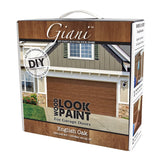 Giani Wood Look Paint Kit for Garage Doors (English Oak) Giani