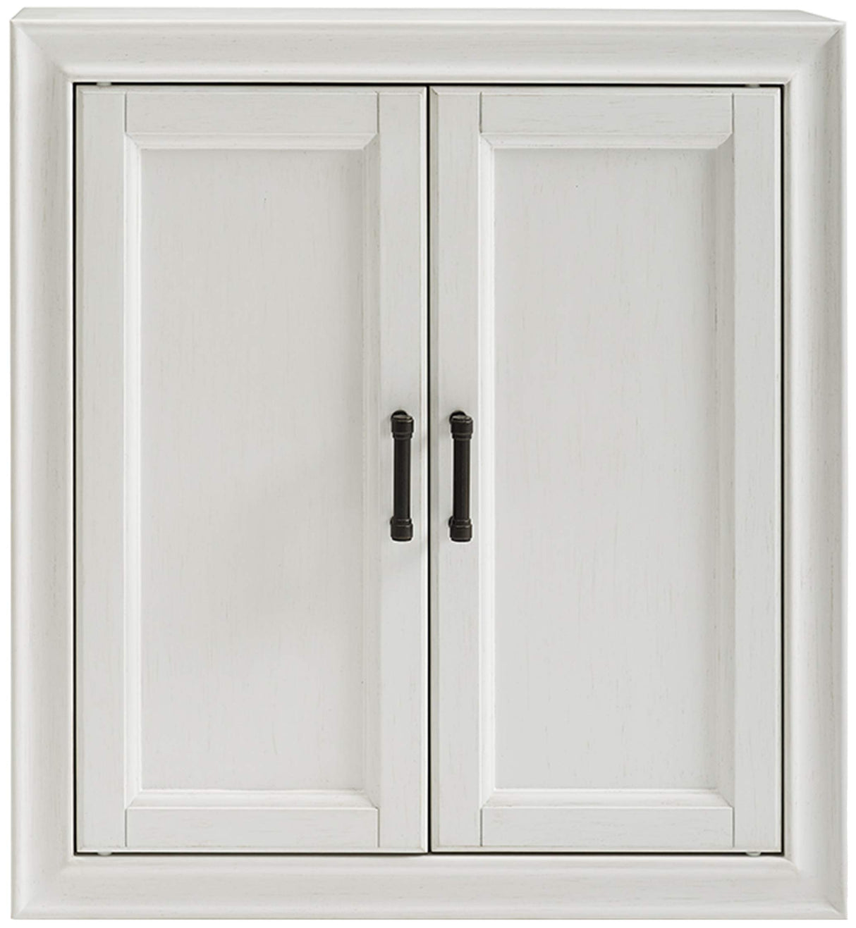 Crosley Furniture Tara Wall Mounted Bathroom Storage Medicine Cabinet with Shelves, Vintage White Crosley Furniture