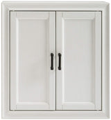 Crosley Furniture Tara Wall Mounted Bathroom Storage Medicine Cabinet with Shelves, Vintage White Crosley Furniture