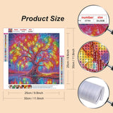 Stalente Diamond Painting Kits for Adults, 5D DIY Diamond Art Kits for Beginners Round Full Drill Diamond Painting for Home Wall Decoration Gift 12×12inch, Tree of Life Stalente
