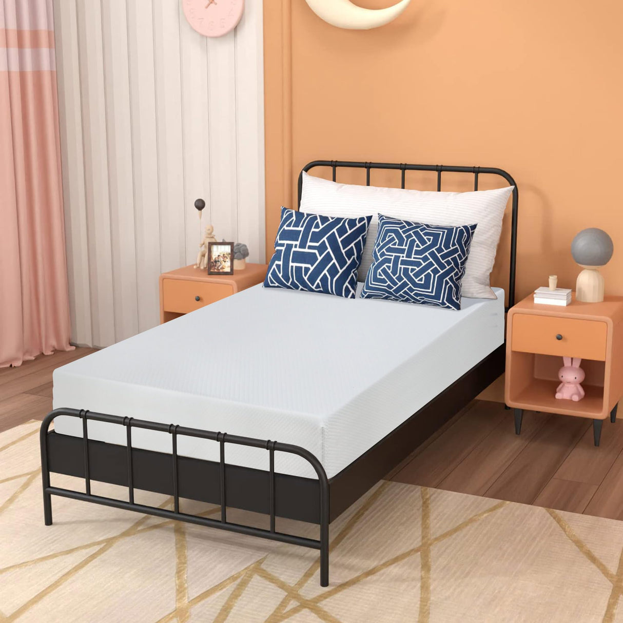 Twin Mattress, 5/6/8/10/12 Inch Medium Firm Mattress Memory Foam Mattress for Cool Sleep & Pressure Relief, Certipur-Us Certified Twin Bed Mattress, Twin Size Mattresses Bed in a Box, (Twin, 12 Inch) Haiput Wam